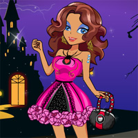 Free online flash games - Halloween Monster Costumes GirlGamesMix game - Games2Dress 